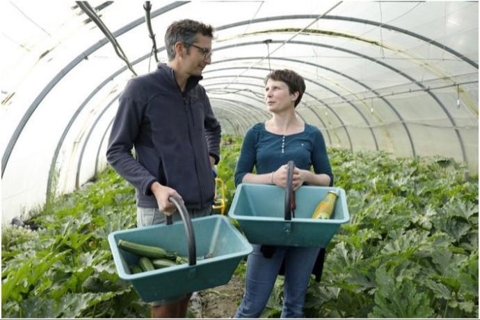 Charlotte Trossat à la SCOP agricole Charlotte Trossat à la SCOP agricole