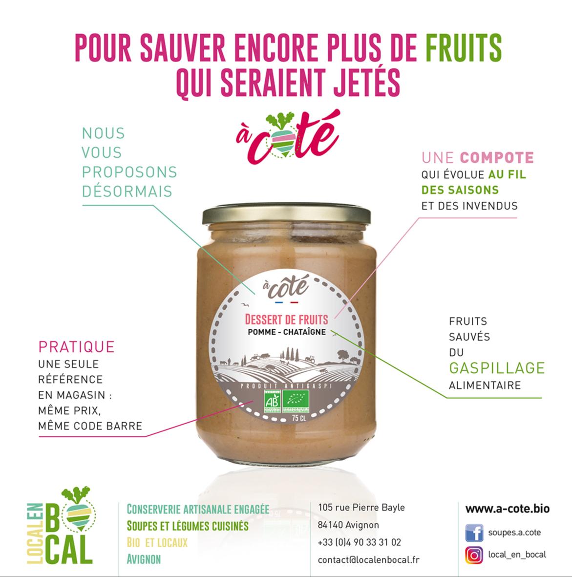 Compote du moment anti-gaspillage Visuel compote du moment anti-gaspillage
