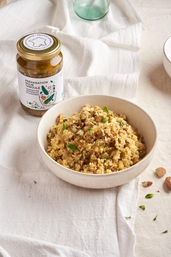 Préparation pour taboulé à la courgette Bio - Local en Bocal - 330g