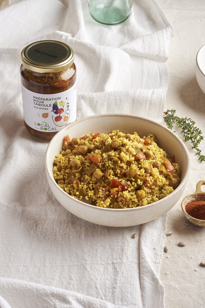 Préparation pour taboulé aux épices Bio - Local en Bocal - 330g