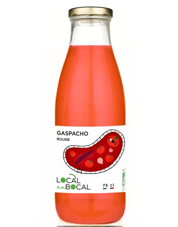 Gaspacho rouge Bio - A côté