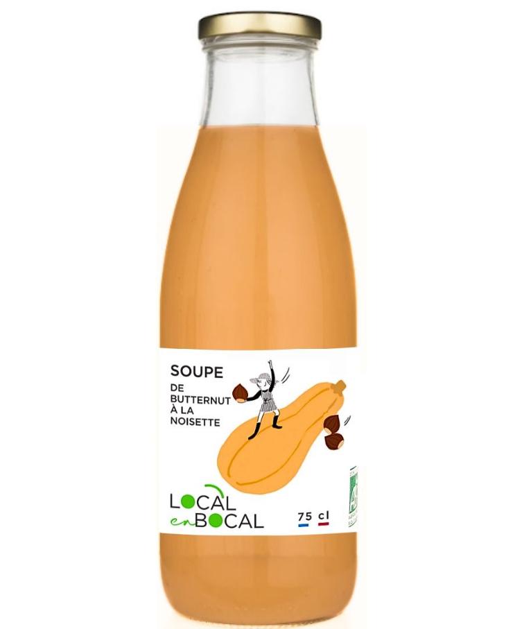 Soupe de butternut à la noisette Bio - A côté