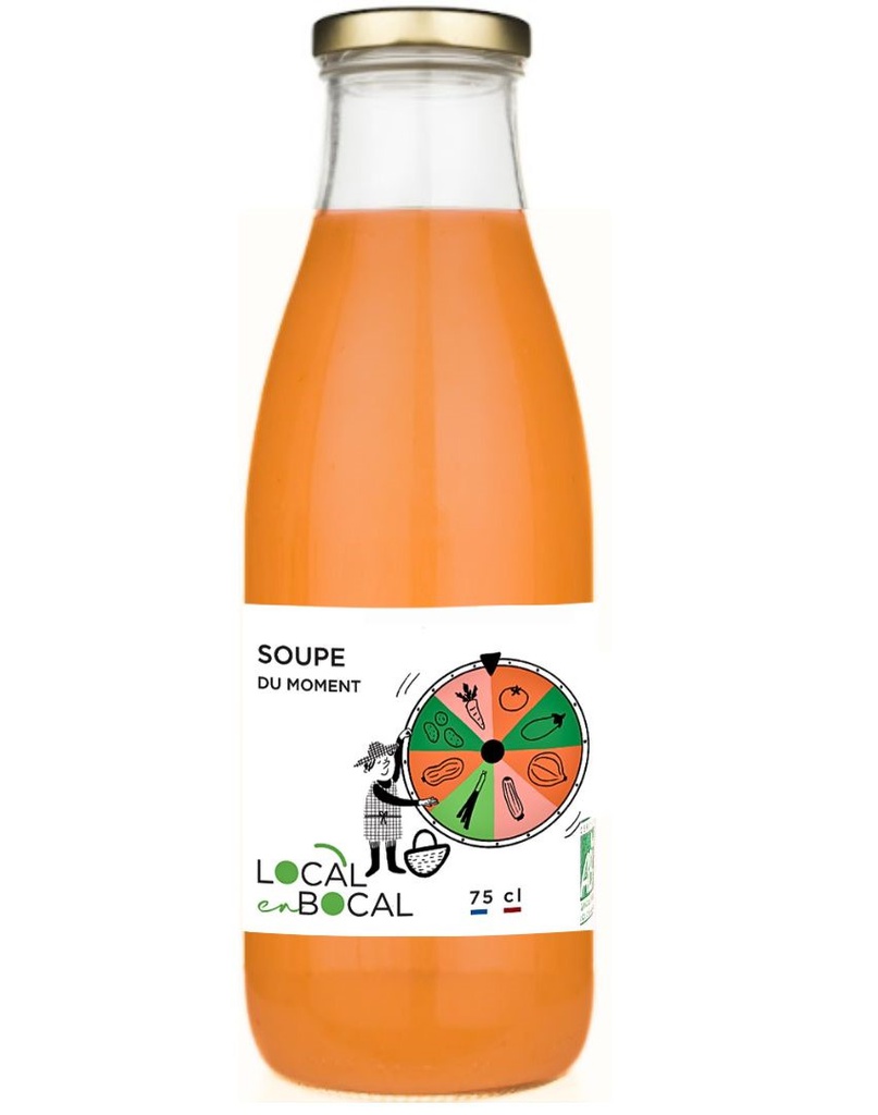 Soupe du moment Bio - Local en Bocal - 75 cl