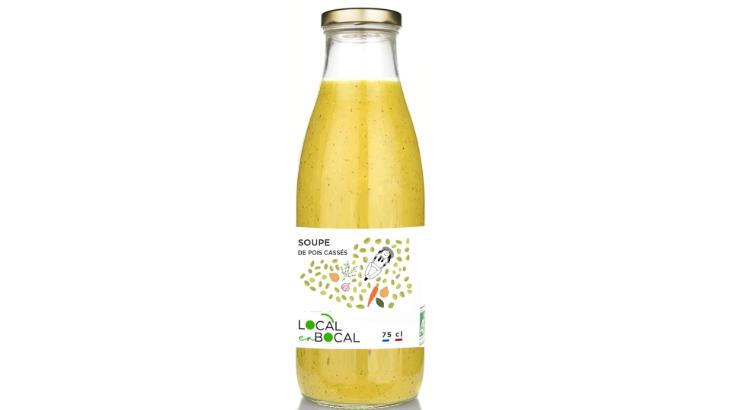 Soupe de pois cassé Bio - Local en Bocal - 75cL